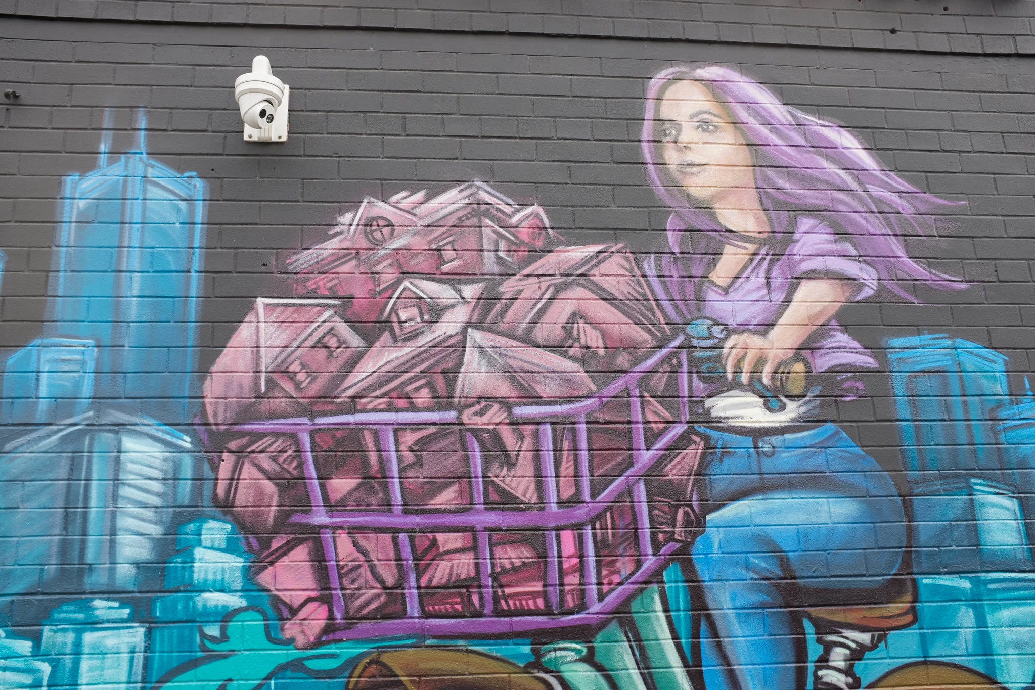 Housing Crisis - toronto graffiti